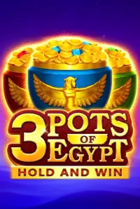3 pots slot logo